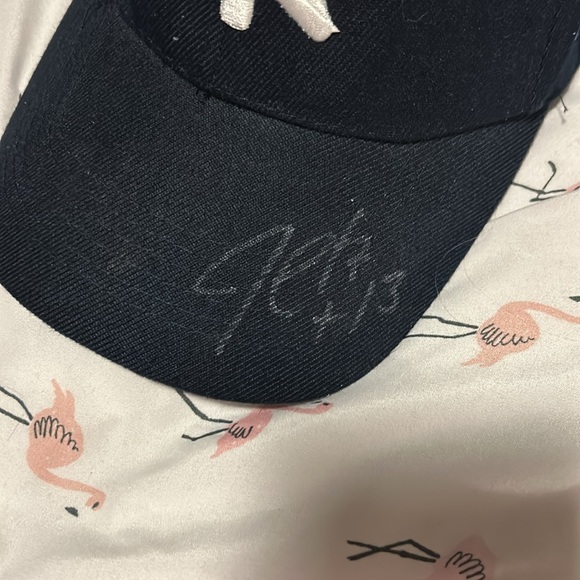 Yankees Adjustable Cap Autographed Jim Leyritz #13 - Picture 2 of 6